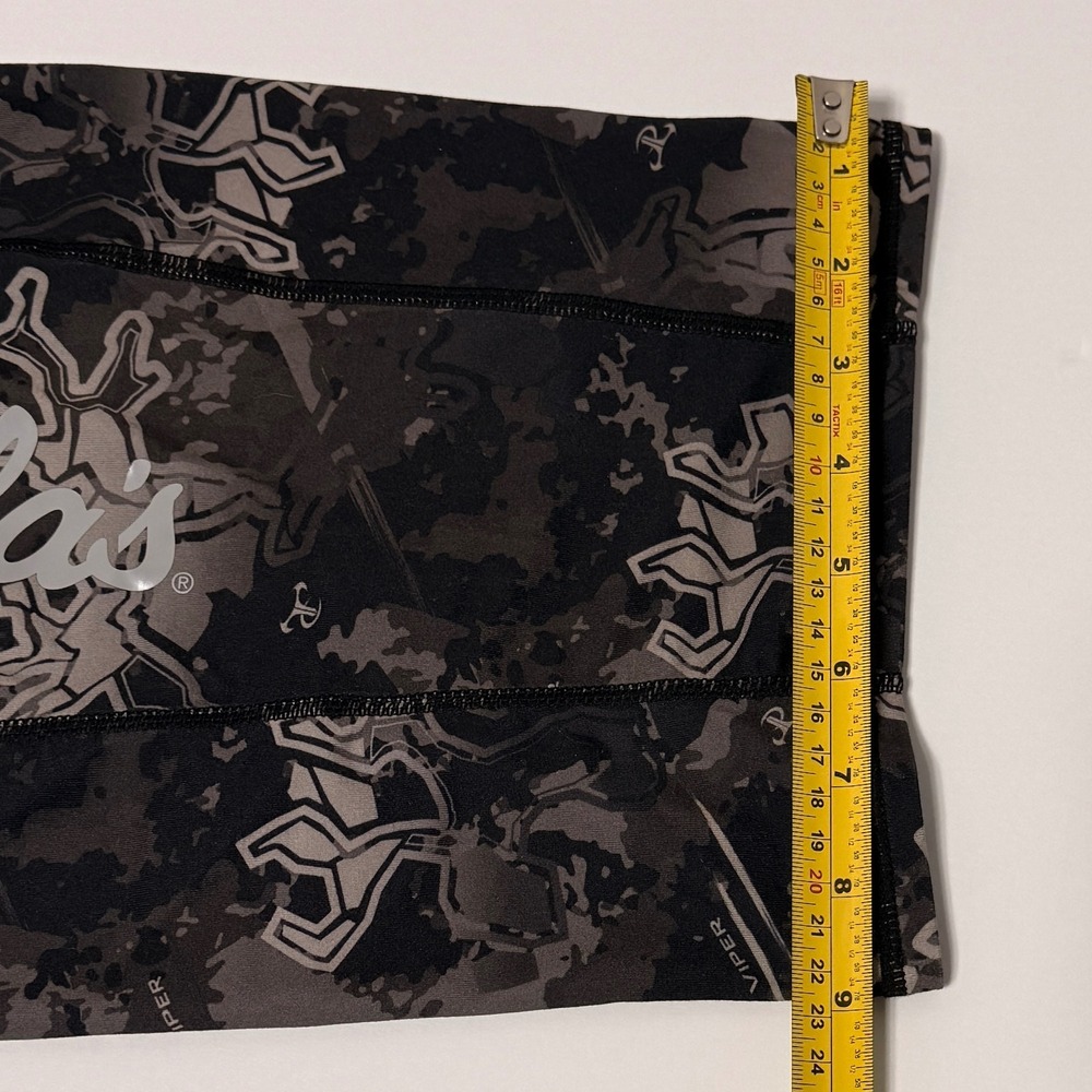 Cabelas Viper Western Camo Neck Gaiter Grey Black One Size Face Mask Accessory - Picture 4 of 6